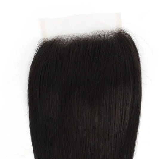 Raw Straight 5x5 Closure