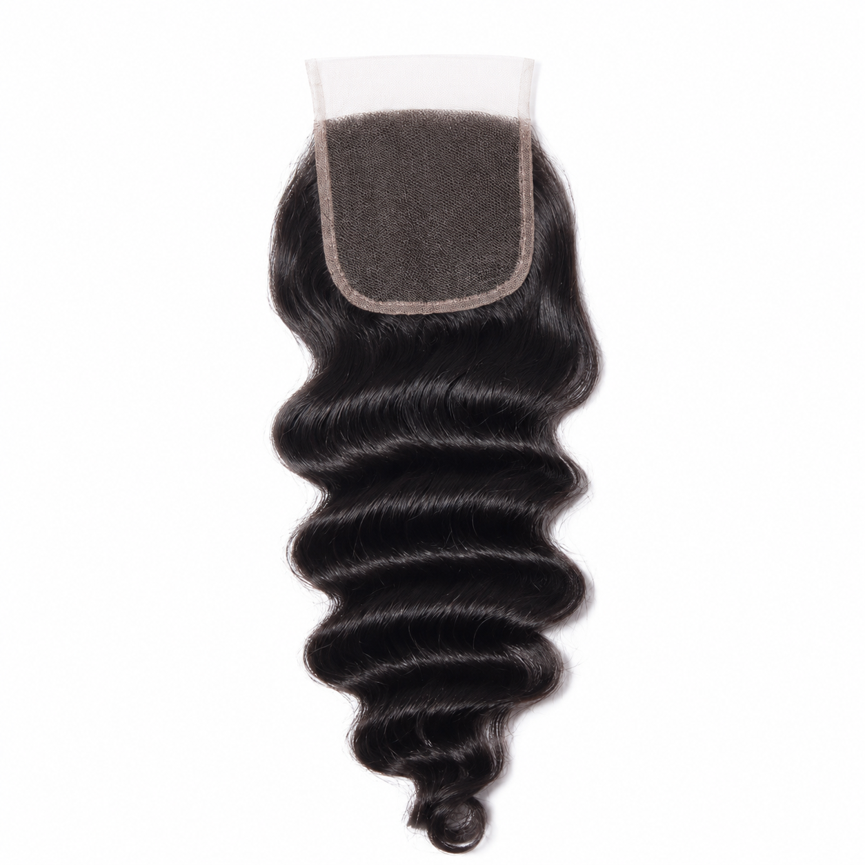 Raw Wavy 5x5 Closure